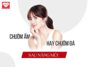 [ CẢNH BÁO ] Nên chườm ấm hay chườm đá sau nâng mũi 