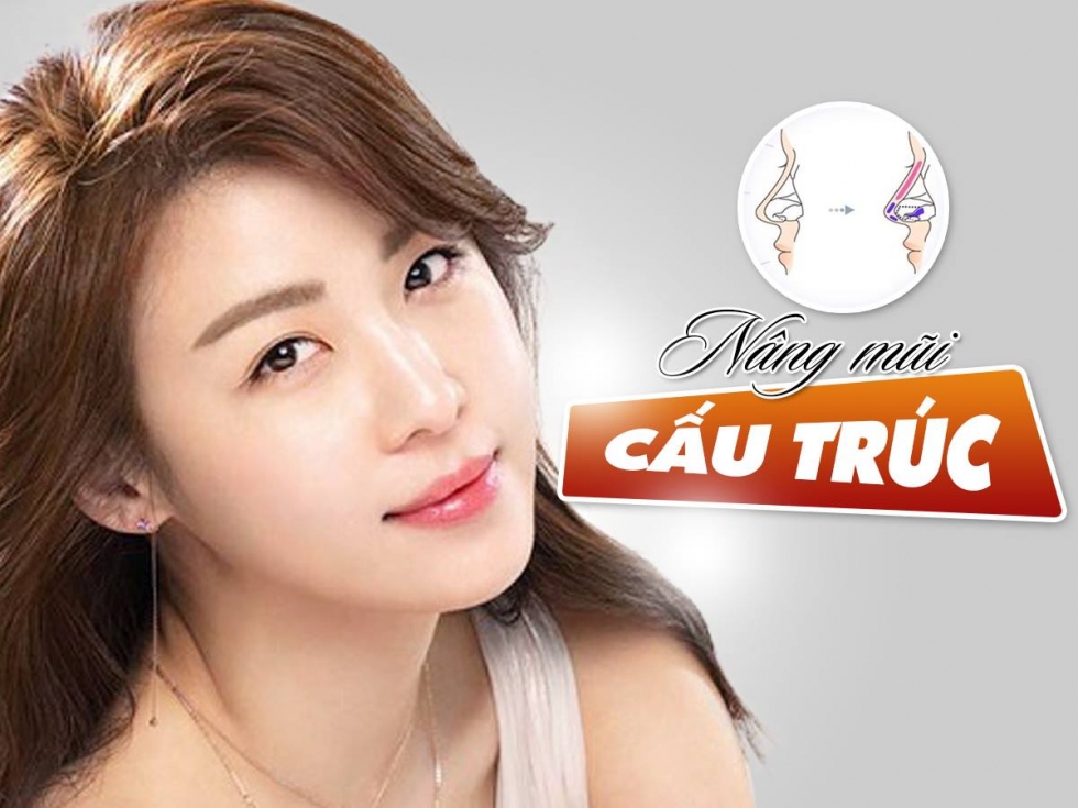 Nâng mũi cấu trúc mũi đẹp hoàn hảo